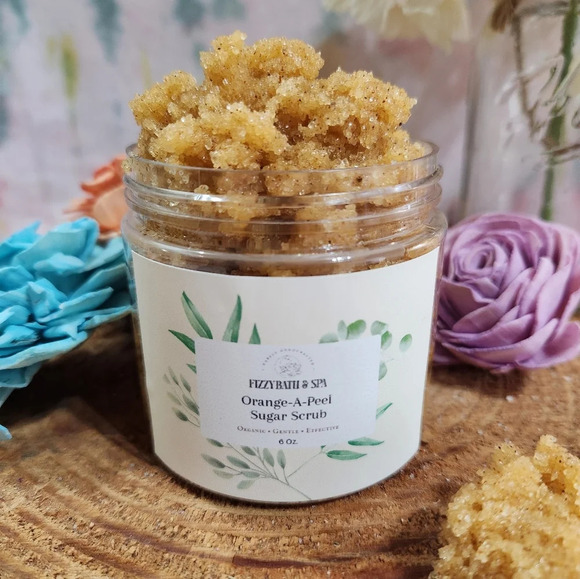 Handmade Orange-A-Peel‎ hand and body sugar scrub - Picture 2 of 5